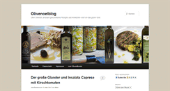 Desktop Screenshot of olivenoelblog.com